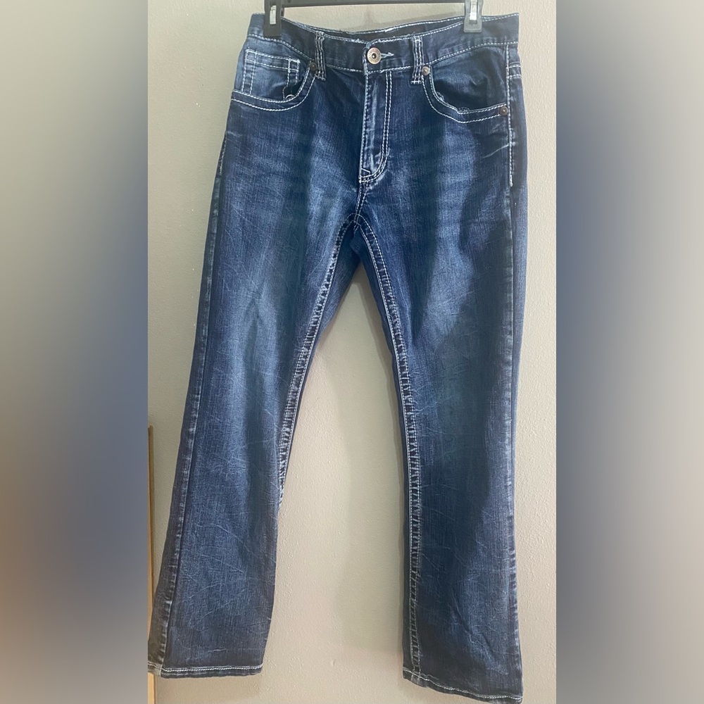 True Luck Men's Blue Jeans